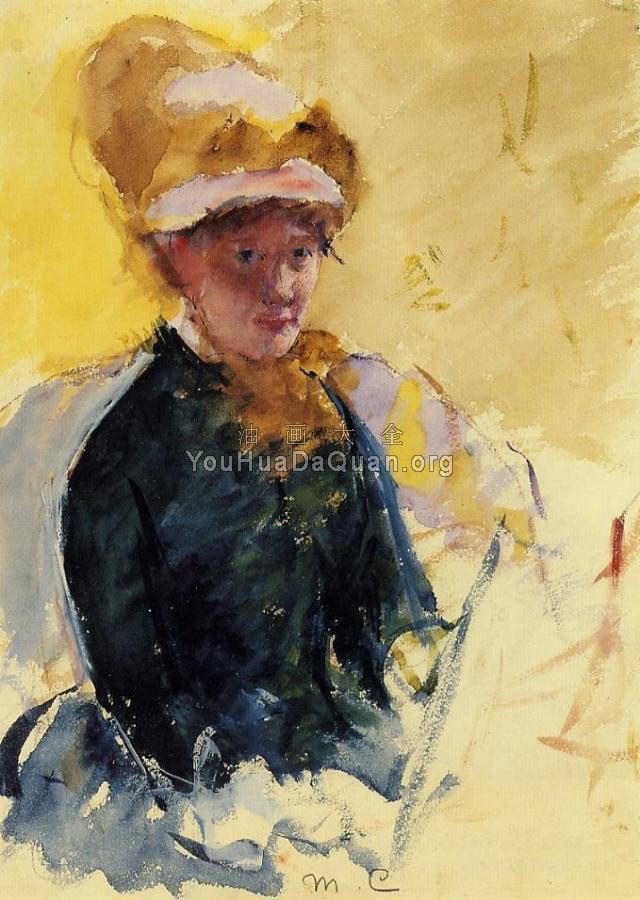 Self Portrait - 玛丽·史帝文森·卡萨特